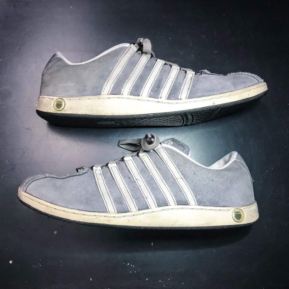 KSwiss Suede Locarno Charcoal/Birch Men's 9